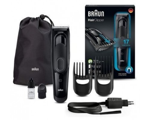 Cortapelos braun hc5050 negro 17 ajustes